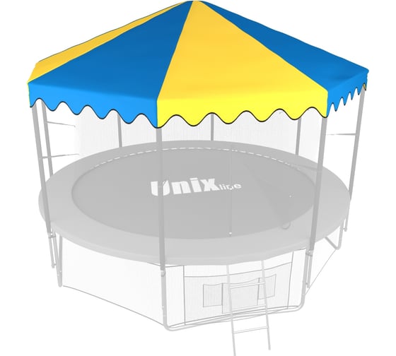 Крыша для батута UNIXline UNIX Line 12ft Blue/yellow ROU12BL