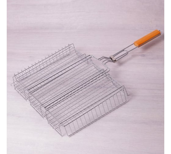 Решетка для гриля Kamille, 42.5x32x7 см, 706