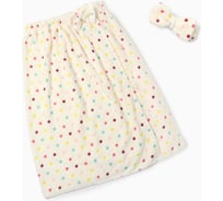 Набор для бани и ванной Этель Конфетти, полотенце- парео 75*120 см+повязка 10393864