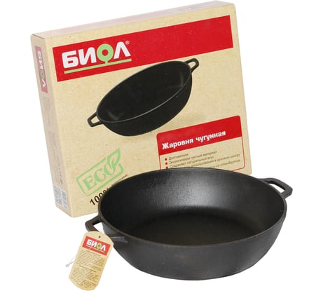 Чугунная жаровня Tima 280 с 2-мя ручками без крышки 03281