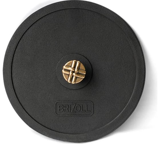 Чугунный прижим-гриль для сковороды Tima 240 с ручкой BRIZOLL А24PR
