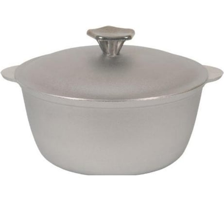 Алюминиевый казан Tima Гардарика с крышкой 6л 601К