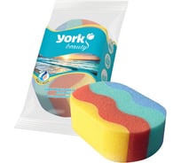 Губка для тела YORK Фала Волна овал 014010