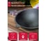 Комплект казан с печкой Davr Metall 10 л, плоское дно, с дымоходом, съемные ножки печь+казан10(плоск) 12