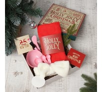 Подарочный набор Этель Holly Jolly полотенце и акс 9950919