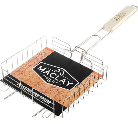 Решетка гриль для курицы Maclay 22х20.5 см 4873514