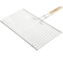 Решетка гриль для рыбы Maclay двойная, 45х25 см 4873519