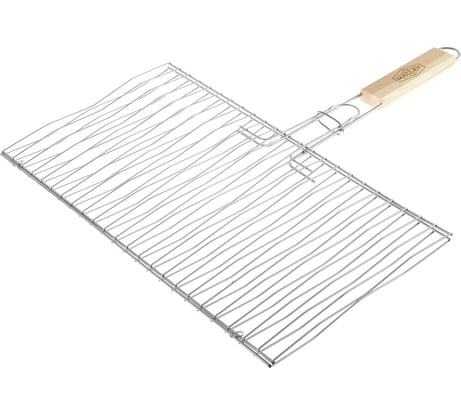 Решетка гриль для рыбы Maclay двойная, 45х25 см 4873519