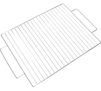 Решетка гриль для мяса Maclay Lux, плоская, средняя, 36х24 см 2747666