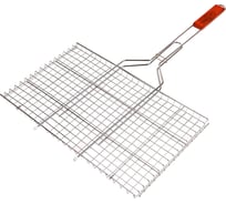Решетка гриль для мяса Maclay Premium, большая, 26х45х71 см 120127