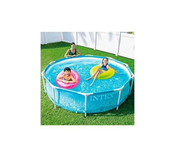 Каркасный бассейн Intex Metal Frame Beachside 305х76см, 4485 л, 28206