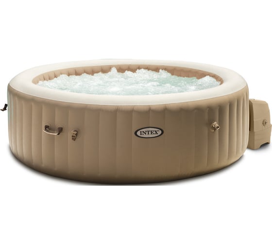 Круглый СПА-бассейн Intex Bubble Massage, 165/216х71см, 1098л, аэромассаж, 28428 1