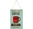 Декоративная табличка Волшебная страна With enough coffee nothing is impossible ИТ-059 006732 1