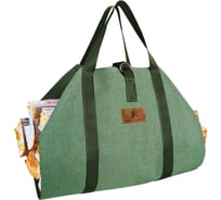 Сумка для переноски дров Веселый трубочист с ручками из стропы и застежкой 00-00001426