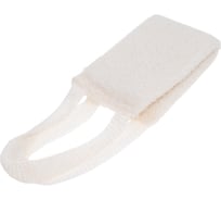 Мочалка Banika "Длинная", хлопок, поролон, 35x9см М404