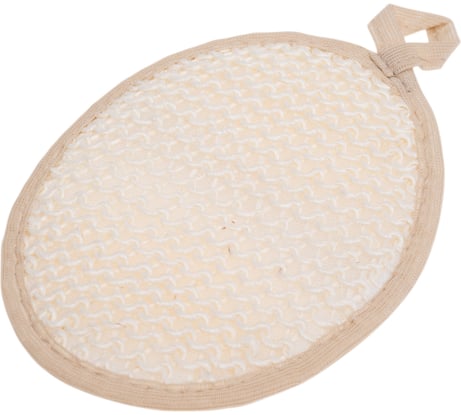 Мочалка Banika "Овал", сизаль, 16x12см М611