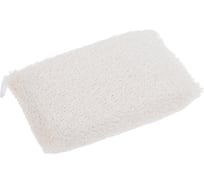 Мочалка вязаная Banika "Брикет", хлопок, поролон, 16x11x4см М474