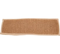 Мочалка с ручками двухсторонняя Banika "Длинная" РАМИ/Air-Mesh", крапива, 37x11см М3005