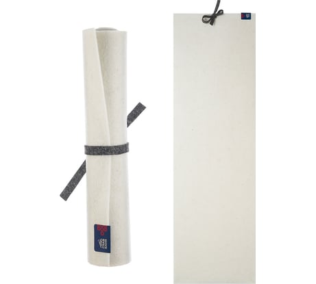 Коврик для бани и сауны ГлавБаня 160x50см, войлок белый Б4201