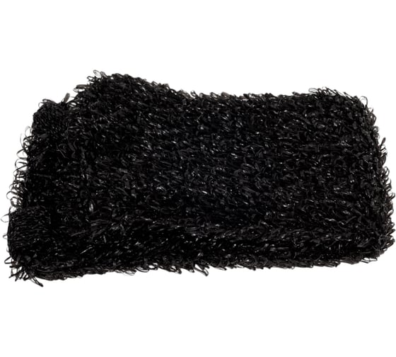 Мочалка вязаная Eva мужская "Mens"Букле", ППР, 45x12см М390214