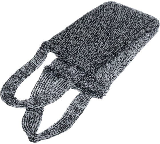Мочалка длинная объёмная Eva "Mens Букле", полиэстер, поролон, 40x11см М398