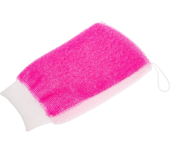 Мочалка Eva "German Quality" Рукавица двусторонняя "Ladies", полиэстер, 23x12см М51051