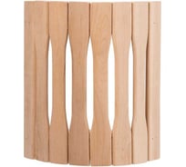 Абажур деревянный для бани и сауны ГлавБаня настенный, 30x26x10.5 см, ольха К1160