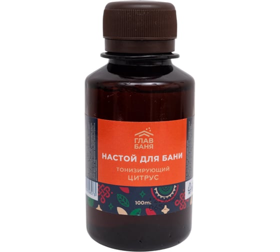 Настой ароматический для бани Невский Банщик ЦИТРУС, 100мл Б1202'