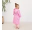 Халат махровый детский Этель Little princess р. 30, 98-104 см, розовый 4846012 5