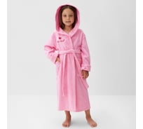 Халат махровый детский Этель Sweet angel р. 32, 110-116 см, розовый 9948321