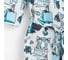 Халат женский Этель "Mint mood" рукав 3/4, р.50-52, вафля 200 г/м2, 100% хлопок 5928234 7