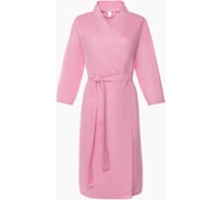 Вафельный халат Экономь и Я женский, рукав 3/4, р.46-48, розовый, 100% хлопок, 200г/м2 2578081