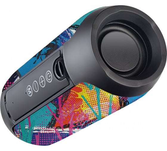 Bluetooth-колонка Perfeo STREET ART черная с рисунком 30014721