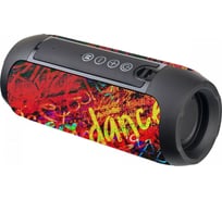 Bluetooth-колонка Perfeo STREET DANCE черная с рисунком 30014723