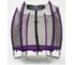Батут пружинный с защитной сеткой Calviano 140 см - 4,5ft OUTSIDE master purple 4816087402677 1