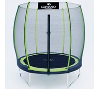 Батут пружинный с защитной сеткой Calviano 183 см - 6ft OUTSIDE master green 4816087402691