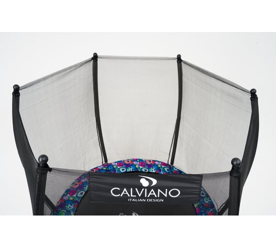 Батут пружинный с защитной сеткой Calviano 183 см - 6ft OUTSIDE master smile 4816087402714