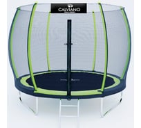 Батут пружинный с защитной сеткой Calviano 312 см - 10ft OUTSIDE master green 4816087402783