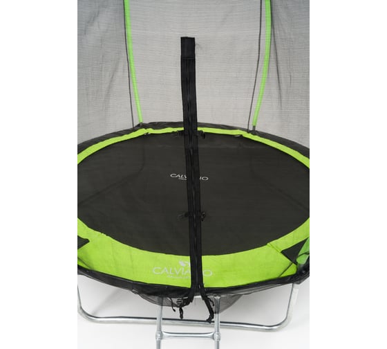 Батут пружинный с защитной сеткой Calviano 312 см - 10ft OUTSIDE master green 4816087402783
