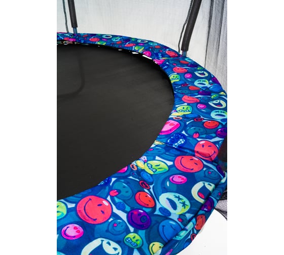 Батут пружинный с защитной сеткой Calviano 374 см - 12ft OUTSIDE master smile 4816087402899