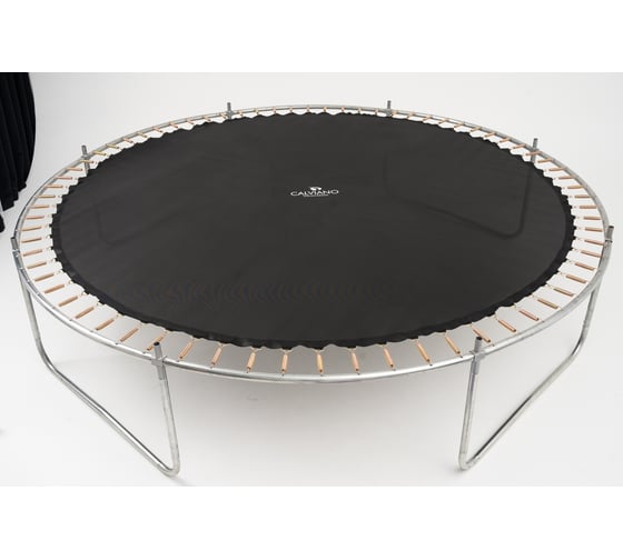 Батут пружинный с защитной сеткой Calviano 374 см - 12ft OUTSIDE master smile 4816087402899