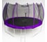 Батут пружинный с защитной сеткой Calviano 374 см - 12ft OUTSIDE master purple 4816087402882 2