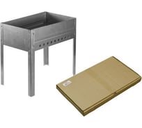 Сборный мангал ENIFIELD Походный 350х240х350 мм 112458