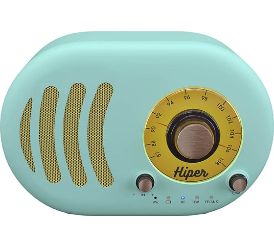 Активная акустическая система HIPER H-OT4 RETRO S RETRO S CYAN 1