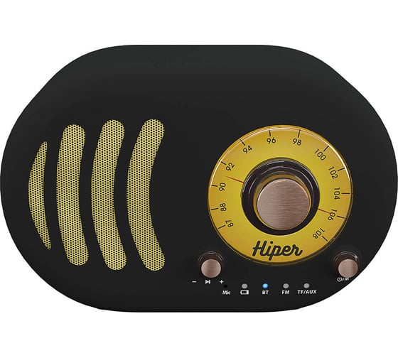 Активная акустическая система HIPER H-OT4 RETRO S BLACK 1