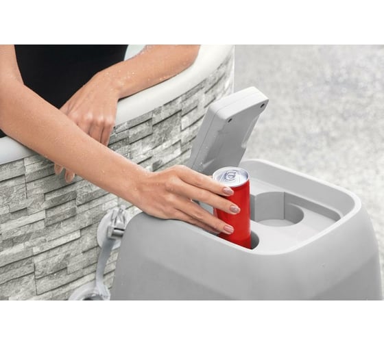 СПА-бассейн Bestway Vancouver AirJet Plus 145/155х60см, 804л, круглый, аэромассаж 60027 BW
