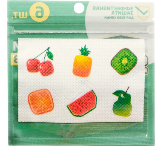 Антимоскитные наклейки SAFEX №6 6 шт. 4098034 1