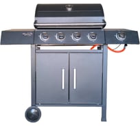 Газовый гриль комбинированный MaxGrill с 4+1 конфорками QL-03