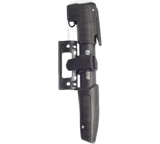 Велосипедный насос Oxford Airflow Twin Presta и Schrader, цвет чёрный PU860
