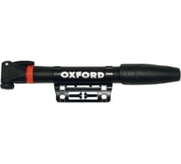 Велосипедный насос Oxford Airflow Twist Presta и Schrader, цвет чёрный OF105